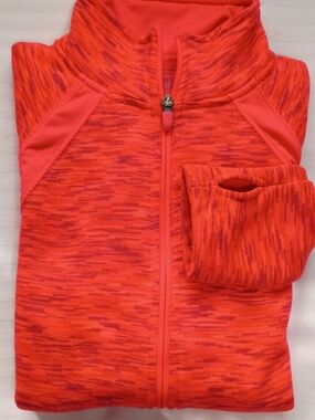 Tek Gear women's full-zip athletic jacket, with Thumb Holes LG